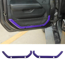 For 2018+ Jeep Wrangler JL Gladiator JT 2-Door Door Net Pocket Decor Cover Trim RT-TCZ