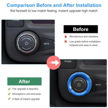 For 2018+ Jeep Wrangler JL/Gladiator JT Air Conditioner Headlight Switch Knob Trim Kit RT-TCZ