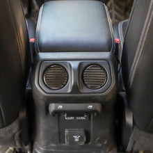 For 2018+ Jeep Wrangler JL Gladiator JT Armrest Box Rear Air Condition Vent Outlet Trim RT-TCZ