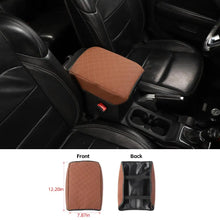 For 2018+ Jeep Wrangler JL / Gladiator JT Armrest Cushion Cover Console Box Pad Protector RT-TCZ