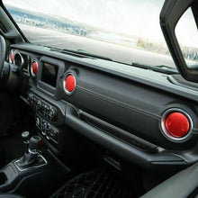 For 2018+ Jeep Wrangler JL Gladiator JT Dashboard & Armrest Box Air Condition Vent Cover Trim RT-TCZ