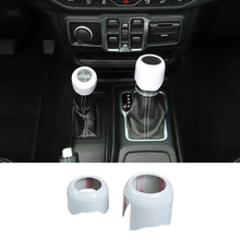 For 2018+ Jeep Wrangler JL Gladiator JT Four Wheel Drive Gear Shift Head Trim Cover RT-TCZ