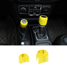 For 2018+ Jeep Wrangler JL Gladiator JT Four Wheel Drive Gear Shift Head Trim Cover RT-TCZ