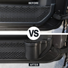 For 2018+ Jeep Wrangler JL Gladiator JT Front & Rear Door Net Replacement Door Pocket Map Storage Box Organizer Cup Holder RT-TCZ