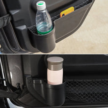 For 2018+ Jeep Wrangler JL Gladiator JT Front & Rear Door Net Replacement Door Pocket Map Storage Box Organizer Cup Holder RT-TCZ