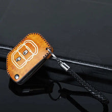 For 2018+ Jeep Wrangler JL Gladiator JT Leather Car Remote Key Fob Case Holder Cover RT-TCZ