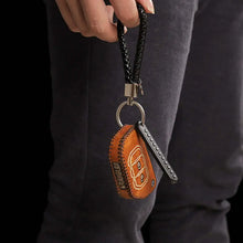 For 2018+ Jeep Wrangler JL Gladiator JT Leather Car Remote Key Fob Case Holder Cover RT-TCZ
