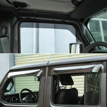 For 2018+ Jeep Wrangler JL Gladiator JT Side Window Visors Rain Shield Guards RT-TCZ