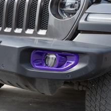 For 2018+ Jeep Wrangler JL/Gladiator JT Sport Front Fog Lamp Light Trim Bezels RT-TCZ