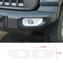 For 2018+ Jeep Wrangler JL/Gladiator JT Sport Front Fog Lamp Light Trim Bezels RT-TCZ