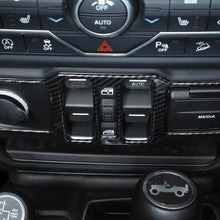 For 2018+ Jeep Wrangler JL/ Gladiator JT Window Control Panel Trim Cover – Center Console Switch Accent RT-TCZ