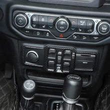 For 2018+ Jeep Wrangler JL/ Gladiator JT Window Control Panel Trim Cover – Center Console Switch Accent RT-TCZ