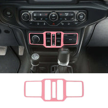 For 2018+ Jeep Wrangler JL/ Gladiator JT Window Control Panel Trim Cover – Center Console Switch Accent RT-TCZ