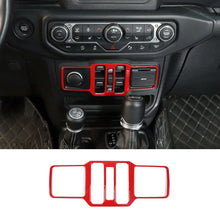 For 2018+ Jeep Wrangler JL/ Gladiator JT Window Control Panel Trim Cover – Center Console Switch Accent RT-TCZ