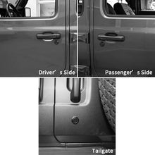 For 2018+ Jeep Wrangler JL Gladiator JT Door Lock Keyhole Trim Cover RT-TCZ