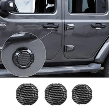 For 2018+ Jeep Wrangler JL Gladiator JT Door Lock Keyhole Trim Cover RT-TCZ