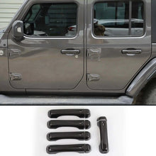 For 2018+ Jeep Wrangler JL JLU 4-Door Door Handle & Tailgate Handle Cover Trim RT-TCZ