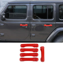 For 2018+ Jeep Wrangler JL JLU 4-Door Door Handle & Tailgate Handle Cover Trim RT-TCZ