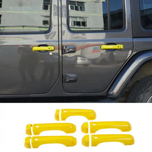For 2018+ Jeep Wrangler JL JLU 4-Door Door Handle & Tailgate Handle Cover Trim RT-TCZ