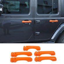 For 2018+ Jeep Wrangler JL JLU 4-Door Door Handle & Tailgate Handle Cover Trim RT-TCZ