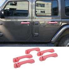 For 2018+ Jeep Wrangler JL JLU 4-Door Door Handle & Tailgate Handle Cover Trim RT-TCZ