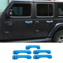 For 2018+ Jeep Wrangler JL JLU 4-Door Door Handle & Tailgate Handle Cover Trim RT-TCZ