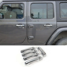 For 2018+ Jeep Wrangler JL JLU 4-Door Door Handle & Tailgate Handle Cover Trim RT-TCZ
