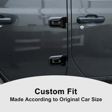 For 2018+ Jeep Wrangler JL JLU 4Door Door Hinge Original Replacement Accessories Black RT-TCZ