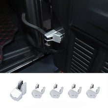 For 2018+ Jeep Wrangler JL JLU 5PCS Door Limited Stopper Protective Cover Trim RT-TCZ