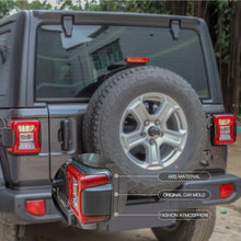 For 2018+ Jeep Wrangler JL JLU Car Rear Tail Light Lamp Cover Trim RT-TCZ