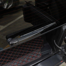 For 2018+ Jeep Wrangler JL JLU Carbon Fiber Rear Window Windshield Wiper Blade Trim Cover RT-TCZ