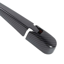 For 2018+ Jeep Wrangler JL JLU Carbon Fiber Rear Window Windshield Wiper Blade Trim Cover RT-TCZ