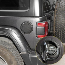 For 2018+ Jeep Wrangler JL JLU Fuel Tank Door Gas Cap Cover, Carbon Fiber RT-TCZ