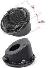 For 2018+ Jeep Wrangler JL JLU Fuel Tank Door Gas Cap Cover, Carbon Fiber RT-TCZ