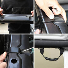 For 2018+ Jeep Wrangler JL JLU Gladiator JT 4PCS Front & Rear Roll Bar Top Grab Handle RT-TCZ