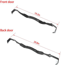 For 2018+ Jeep Wrangler JL JLU Gladiator JT 4PCS Front & Rear Roll Bar Top Grab Handle RT-TCZ