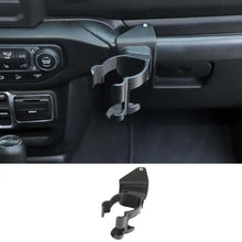 For 2018+ Jeep Wrangler JL JLU /Gladiator JT Co-Pilot Grab Bar Mount Drink Cup & Phone Holder RT-TCZ