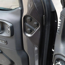 For 2018+ Jeep Wrangler JL JLU Gladiator JT Door Screw Protector Cover Trim, ABS Black 16pcs RT-TCZ