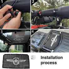 For 2018+ Jeep Wrangler JL JLU Gladiator JT Half-Length Mesh Bikini Top Sunshade – UV Protection Soft Roof Cover RT-TCZ