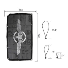 For 2018+ Jeep Wrangler JL JLU Gladiator JT Half-Length Mesh Bikini Top Sunshade – UV Protection Soft Roof Cover RT-TCZ