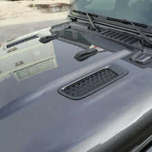 For 2018+ Jeep Wrangler JL JLU Gladiator JT Hood Engine Bonnet Air Vent Outlet Cover Trim (not fit Rubicon) RT-TCZ