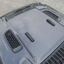 For 2018+ Jeep Wrangler JL JLU Gladiator JT Hood Engine Bonnet Air Vent Outlet Cover Trim (not fit Rubicon) RT-TCZ