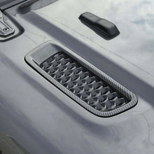 For 2018+ Jeep Wrangler JL JLU Gladiator JT Hood Engine Bonnet Air Vent Outlet Cover Trim (not fit Rubicon) RT-TCZ