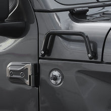 For 2018+ Jeep Wrangler JL JLU/ Gladiator JT Hood Side Angle Grab Handle (Black,1 Handle/set, Not Fit For 4XE Left Side) RT-TCZ