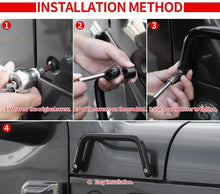 For 2018+ Jeep Wrangler JL JLU/ Gladiator JT Hood Side Angle Grab Handle (Black,1 Handle/set, Not Fit For 4XE Left Side) RT-TCZ