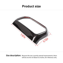 For 2018+ Jeep Wrangler JL JLU Gladiator JT Rear Back Seat Air Vents Trim Cover Bezel RT-TCZ