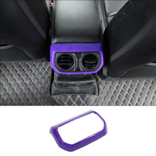 For 2018+ Jeep Wrangler JL JLU Gladiator JT Rear Back Seat Air Vents Trim Cover Bezel RT-TCZ