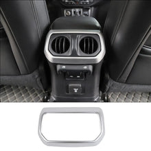 For 2018+ Jeep Wrangler JL JLU Gladiator JT Rear Back Seat Air Vents Trim Cover Bezel RT-TCZ