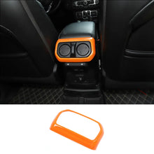For 2018+ Jeep Wrangler JL JLU Gladiator JT Rear Back Seat Air Vents Trim Cover Bezel RT-TCZ