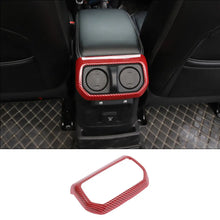 For 2018+ Jeep Wrangler JL JLU Gladiator JT Rear Back Seat Air Vents Trim Cover Bezel RT-TCZ